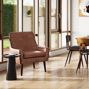 SIMPLIHOME Dayton Mango Wood Accent Table for Modern Homes