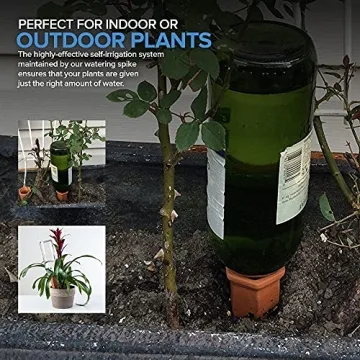 Terracotta Self-Watering Spikes for Effortless Plant Care