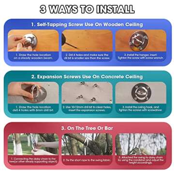 Aokitec Therapy Swing for Kids with Special Needs (Hardware Included) Sensory Swing Snuggle Swing Indoor Adjustable Aerial Yoga for Children with Autism, ADHD, Asperger, Sensory Integration (Gray)