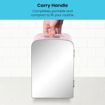 Chefman 4L Portable Beauty Fridge with Cool & Heat