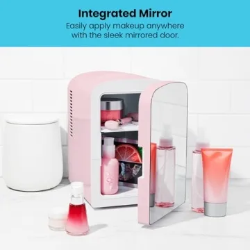 Chefman 4L Portable Beauty Fridge with Cool & Heat