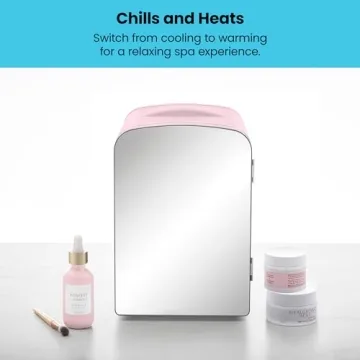 Chefman 4L Portable Beauty Fridge with Cool & Heat