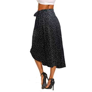 Newchoice Women’s Stylish Polka Dot Summer Skirt