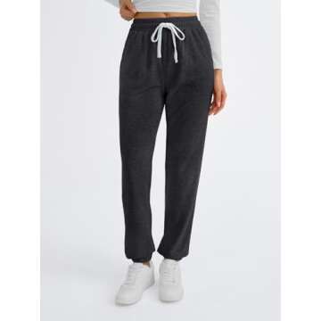 AUTOMET Comfortable Women’s Sweatpants with Pockets