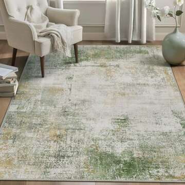 BEIMO 8x10 Machine Washable Area Rugs for Living Room