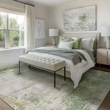 BEIMO 8x10 Machine Washable Area Rugs for Living Room