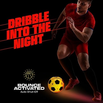 Glow in the Dark Light Up Soccer Ball for Kids