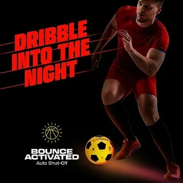 Glow in the Dark Light Up Soccer Ball for Kids