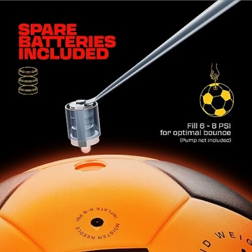 Glow in the Dark Light Up Soccer Ball for Kids