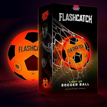 Glow in the Dark Light Up Soccer Ball for Kids