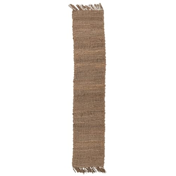 Handwoven Jute Table Runner - Eco-Friendly Boho Accent