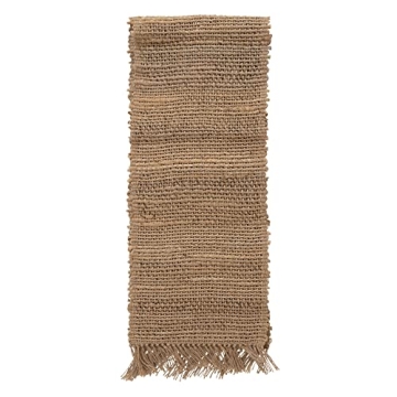 Handwoven Jute Table Runner - Eco-Friendly Boho Accent