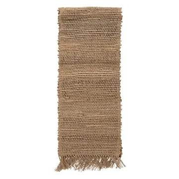 Handwoven Jute Table Runner - Eco-Friendly Boho Accent