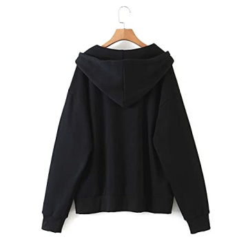 MISSACTIVER Women’s Oversized Vintage Zip-Up Hoodie