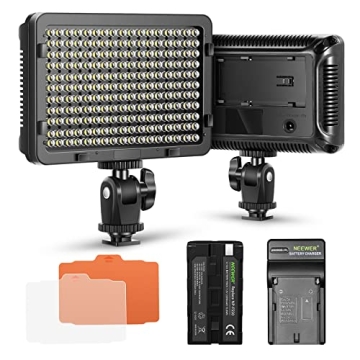 Neewer Dimmable 176 LED Video Light for SLR Cameras