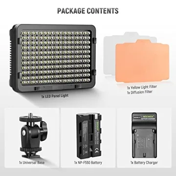 Neewer Dimmable 176 LED Video Light for SLR Cameras