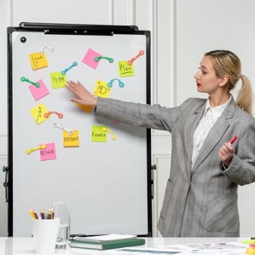 SUNFICON 10 Pack Magnetic Cable Clips for Tangle-Free Organization