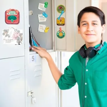 SUNFICON 10 Pack Magnetic Cable Clips for Tangle-Free Organization