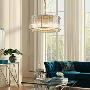 Elegant Saint Mossi 7-Light Modern Glass Chandelier