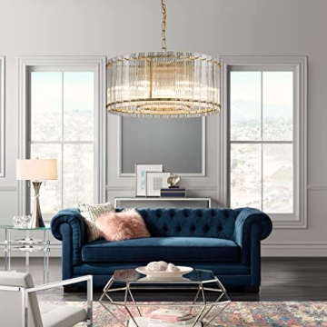 Elegant Saint Mossi 7-Light Modern Glass Chandelier