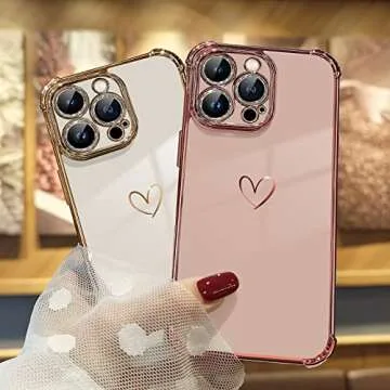 Stylish Daviko iPhone 13 Pro Case for Women - Shockproof