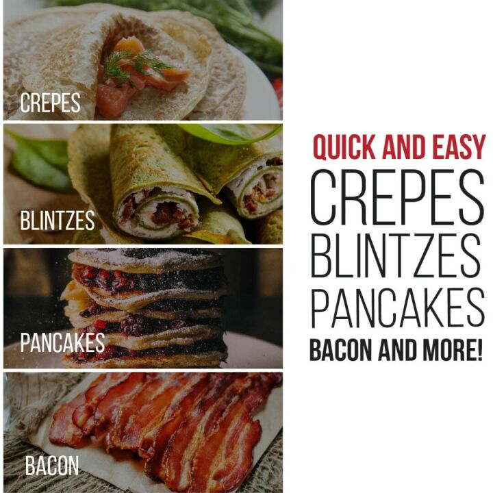 CHEFMAN 12" Electric Crepe Maker with Temp Control