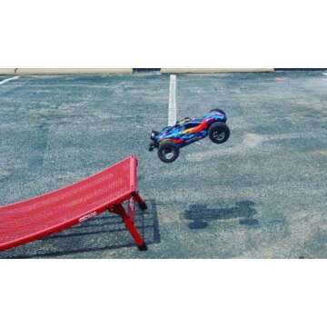 Freshpark Industries | BMX Jump Ramp | Foldable & Portable | Right for Pros to Beginners | StaCyc, BMX, MTB, RC and More | Launch Ramp | Made to Last