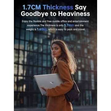 Affordable 2025 MALLRACE Laptop with Intel N150 and SSD