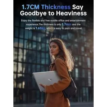 Affordable 2025 MALLRACE Laptop with Intel N150 and SSD