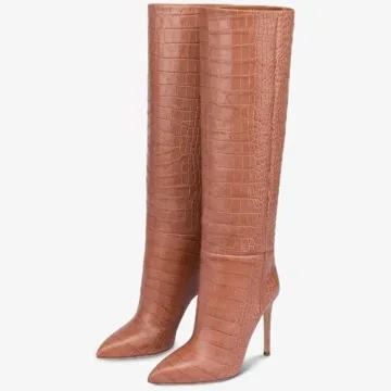 VogueVent Women's Knee High Stiletto Heel Boots for Fall