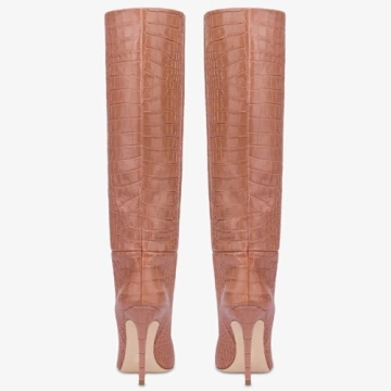 VogueVent Women's Knee High Stiletto Heel Boots for Fall