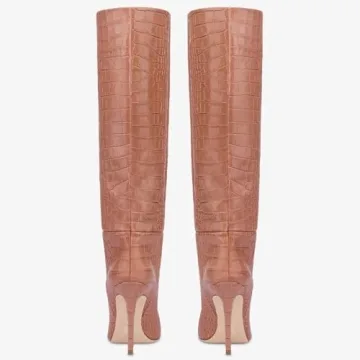 VogueVent Women's Knee High Stiletto Heel Boots for Fall