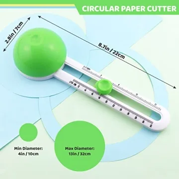 YETOOME Rotary Circle Cutter for Perfect Craft Circles