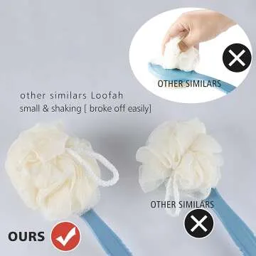 Exfoliating Shower Body Brush with Long Handle