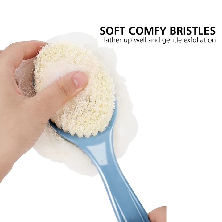 Exfoliating Shower Body Brush with Long Handle