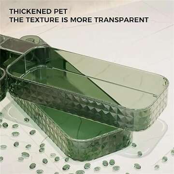 Multifunctional Wall-Mounted U-Shaped Rotating Storage Corner Shelf, Wall-Mounted No-Punching Corner Shelf, for Bathroom Living Room & Kitchen (Pink)