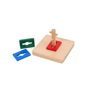 Adena Montessori Twist & Sort Dowel Set Preschool Equipment Early Development Baby Toy Montessori Fine Motor Skills Development