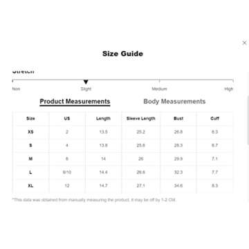 MakeMeChic Women's Corset Top Long Sleeve Square Neck Crop Top Tee Shirts Black S