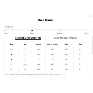 MakeMeChic Women's Corset Top Long Sleeve Square Neck Crop Top Tee Shirts Black S