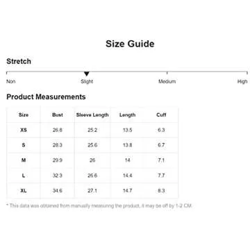 MakeMeChic Women's Corset Top Long Sleeve Square Neck Crop Top Tee Shirts Black S