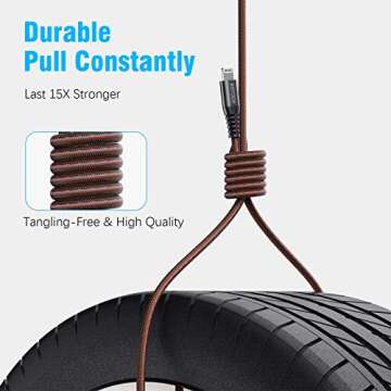 Short Lightning Cable 2Pack 7Inch USB Charging Cord for Apple,for iPhone Charger 14/13/12 Pro/11/Xs Max/Xr/X/8/7/6/6s Plus/SE/5c/5s/5,for iPad Air/Mini