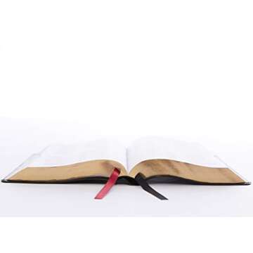 NKJV Open Bible - Comfort Print, Black Leathersoft Edition