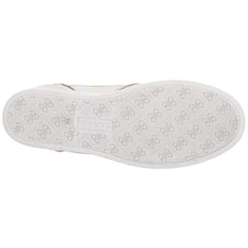 Guess Women's Fiora Brown/White Wedge Sneakers