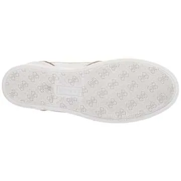 Guess Women's Fiora Brown/White Wedge Sneakers