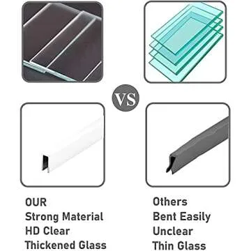 Beauty4U Full Length Mirror Free Standing Leaning Body Mirror, White Dressing Floor Mirror for Home Decor, 59"x20"