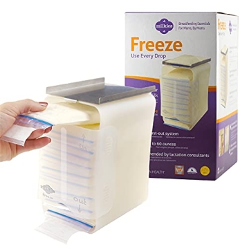 Fairhaven Health Milkies Freeze Organizer for Breast Milk Storage Bags Freezer | Breastmilk Storage ...