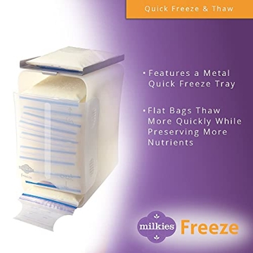 Fairhaven Health Milkies Freeze Organizer for Breast Milk Storage