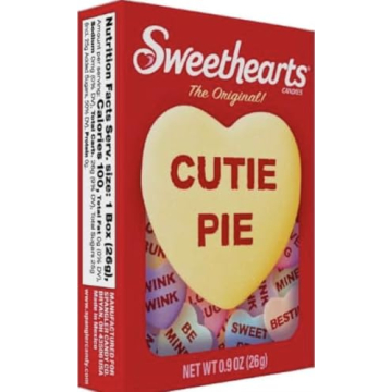 Valentine's Day Cutie Pie Conversation Hearts Candy