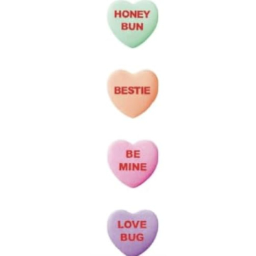 Valentine's Day Cutie Pie Conversation Hearts Candy