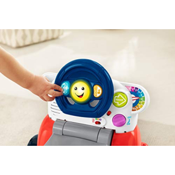 Fisher-Price 3-In-1 Smart Car Toy for Toddlers 9+ Months